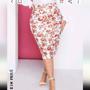 Shein pencil skirt